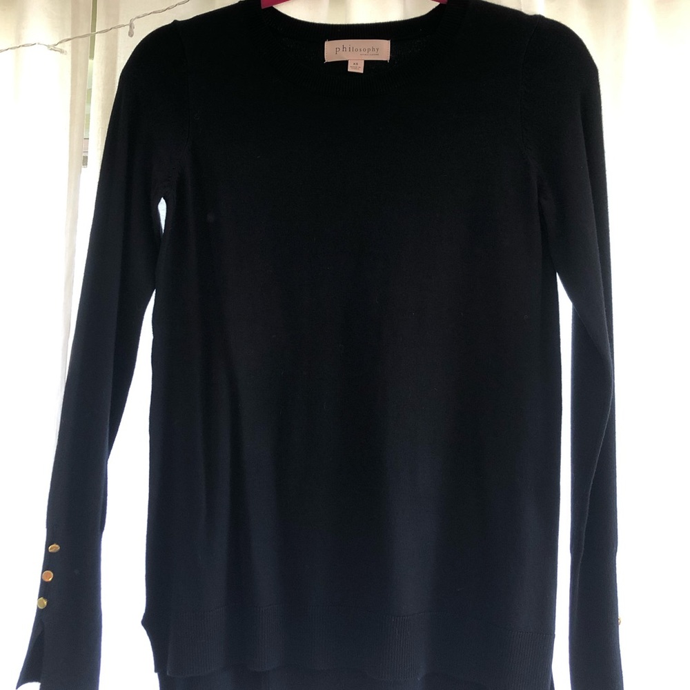 Black Philosophy Sweater